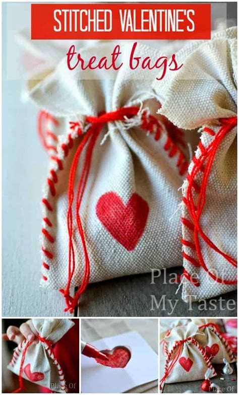 Diy Bag For Valentines Day To Put Your Treats Into Them