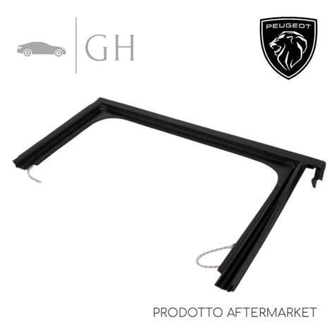 GUARNIZIONE GUIDA SCORRIMENTO VETRO PORTA PORTIERA POST DX PEUGEOT