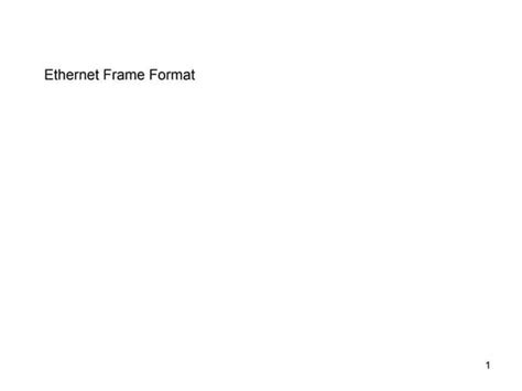 Ethernet Frames Explained