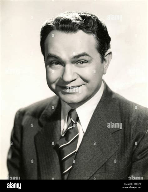 American Actor Edward G Robinson Stock Photo Alamy