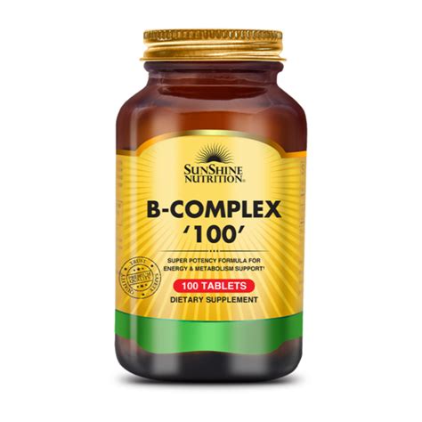 B Complex Tab Sunshine Nutrition