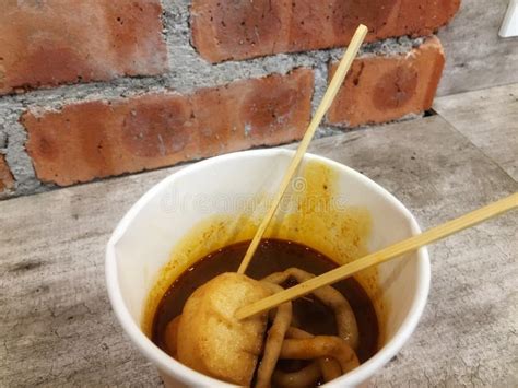 Japanese Hot Pot Oden Stock Photo Image Of Market Shop