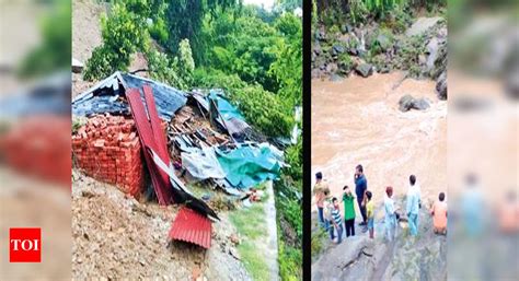 Monsoon Rain Flash Floods Wreaks Havoc In Region Shimla News