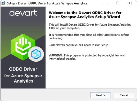 Installing On Windows Odbc Driver For Azure Synapse Analytics