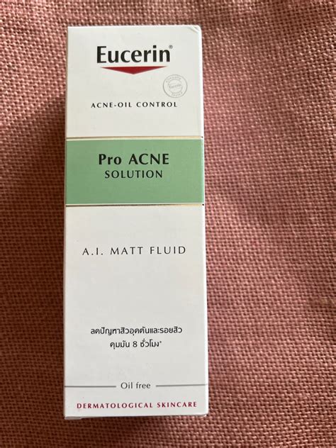 Eucerin Pro Acne Solution A I Matt Fluid 50ml Contains Salicylic