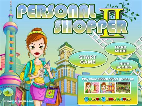 Girls Games Dressup: Personal Shopper 2