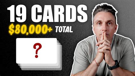 19 New Credit Cards In 4 Weeks YouTube