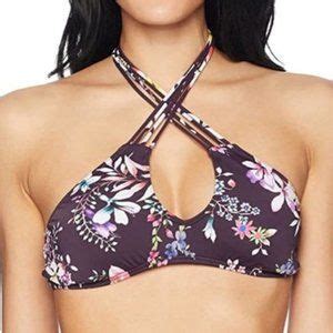 Hobie Swim Hobie Purple Floral Bikini Medium Poshmark