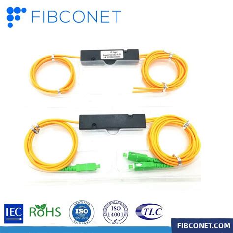 1X2 Small Box 3 0mm 1m Sc APC Sc Fbt Splitter Fibconet Communicate