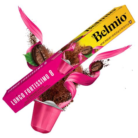Belmio Café Lungo Fortissimo kávékapszula, 10 db/dobozos kis
