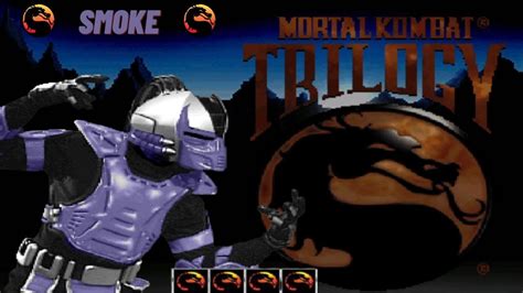 Mortal Kombat Trilogy Mk Komplete Edition Smoke Youtube