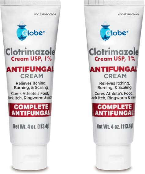 Globe Paquete De Crema Antif Ngica De Clotrimazol Al Tubo De