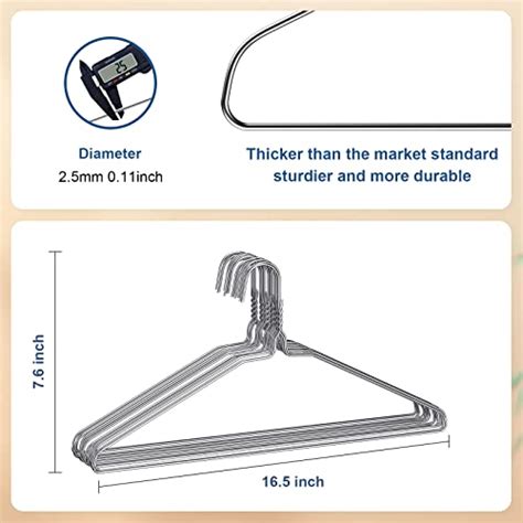 SPECILITE Wire Hangers 100 Pack Metal Wire Clothes Hanger Bulk For