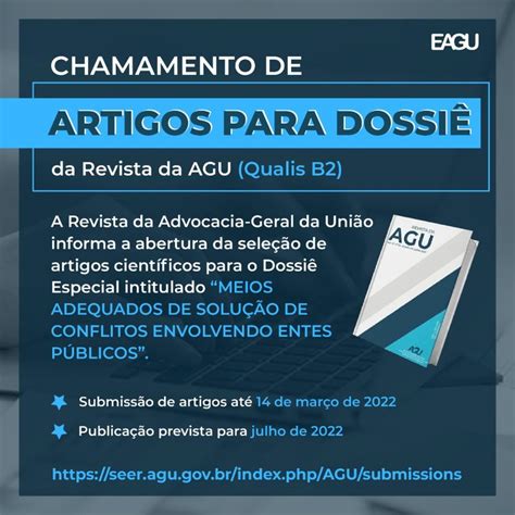 Revista da AGU abre chamada de artigos para dossiê especial Advocacia