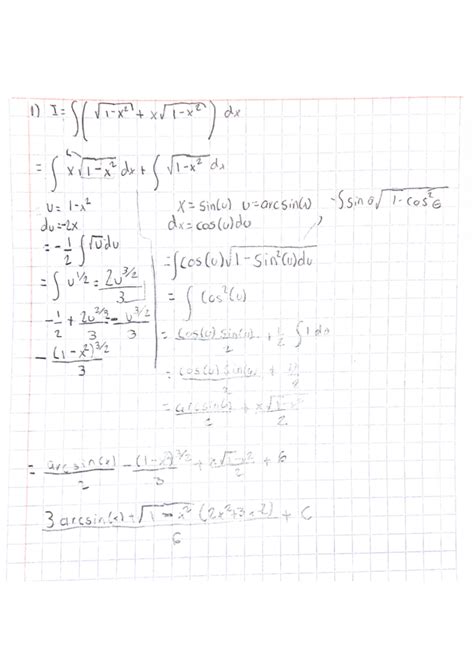 Trigonometric Substitution Partial Fractions And Multiple Integral