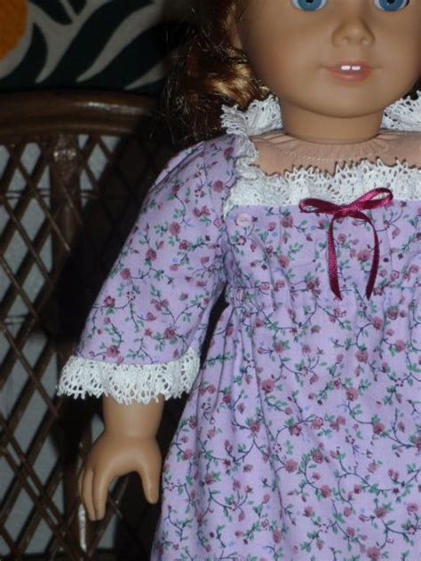 1812 Regency Era Bib Front Dress For Caroline 18 Inch Dolls Etsy