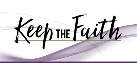Keep The Faith Logo (PNG) | Official PSDs