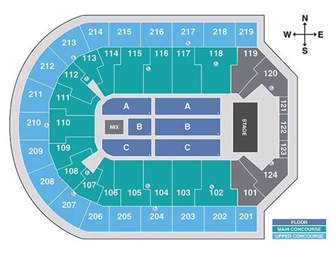 Seating Charts | Denny Sanford PREMIER Center