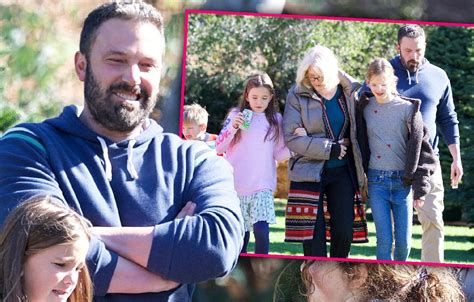 Family Guy! Ben Affleck Takes His Kids Christmas Tree Shopping – See ...