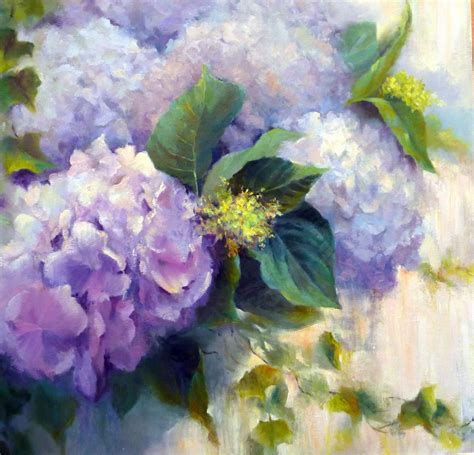 Hydrangea Watercolor Paintings Hydrangea Paintings Hydrangea