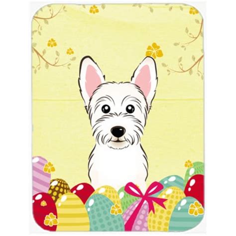 Westie Easter Egg Hunt Mouse Pad Hot Pad Or Trivet Kroger