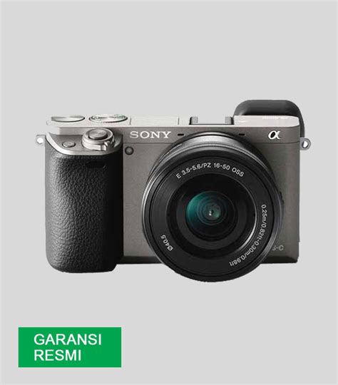 Sony A6000 Kit Gray New Griya Teknologi Gritek Indonesia