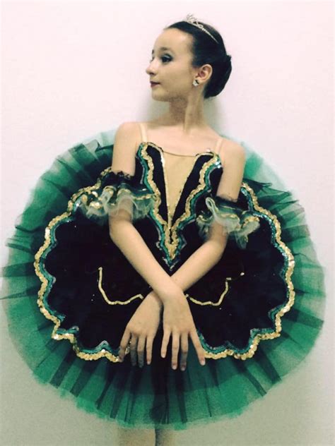 Emerald Professional Platter Tutu Professional Ballet Tutu Esmeralda