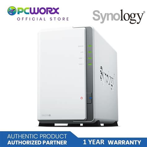 Synology DS220j 512MB 2-Bay NAS + 2pcs 4TB Seagate Ironwolf | Synology ...