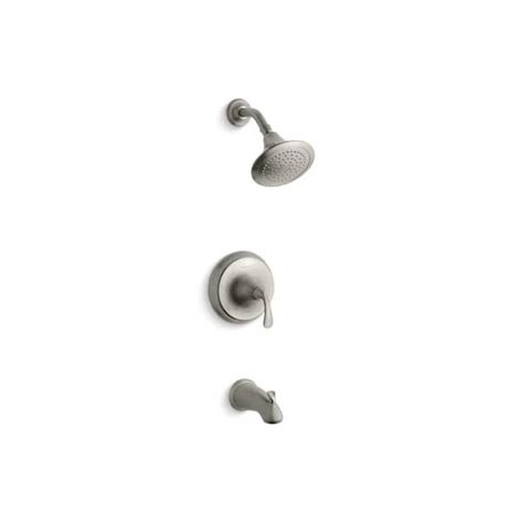 Kohler Forte Sculpted Rite Temp Handle Wall Mount Tub And Shower Trim