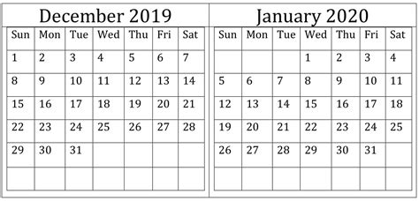 Take Free Printable 2020 Calendars-Monthly January Thru December | Calendar Printables Free Blank