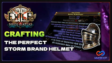 Path Of Exile Crafting The Perfect Storm Brand Helmet All About