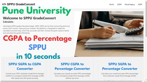 How To Convert CGPA To Percentage In 10 Seconds For Pune University