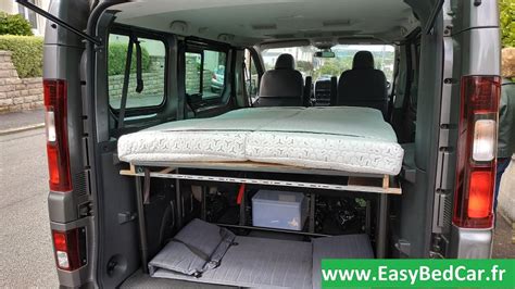 Minibus Renault trafic prêt pour voyager - Easy Bed Car