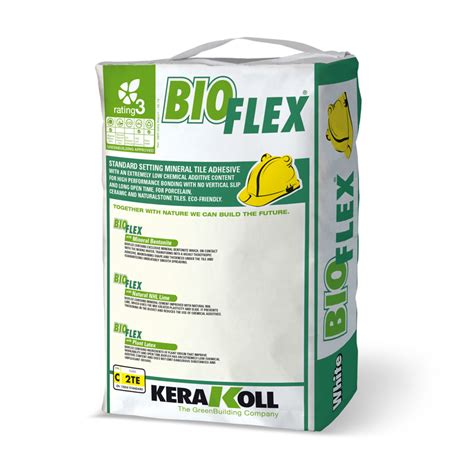 Kerakoll Bioflex Eco Friendly Mineral Adhesive Standard Set C White