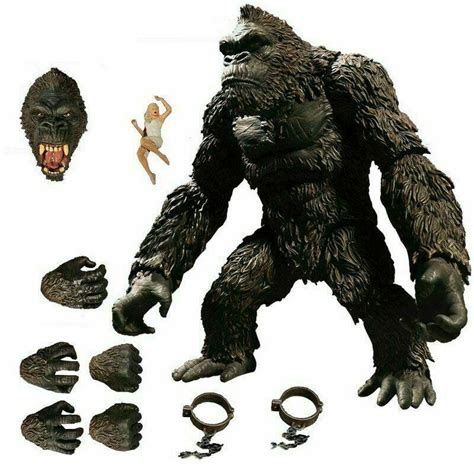 Godzilla Vs Kong Canavarlar Yumu Ak Kau Uk B Y K Bebek Aksiyon Fig R