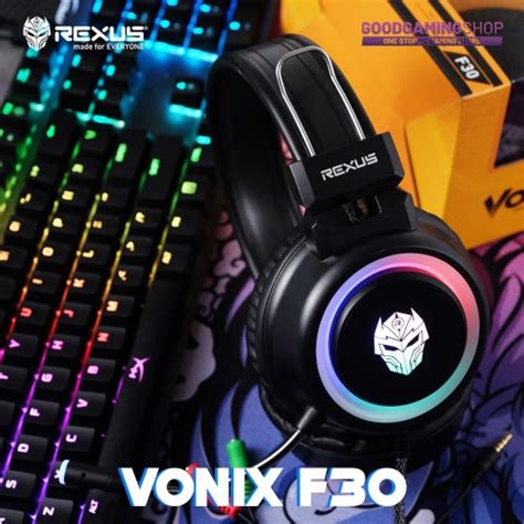 Jual Rexus Vonix F30 Gaming Headset White Jakarta Pusat