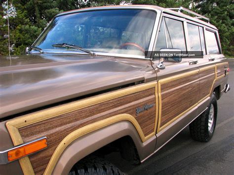 1988 Jeep Grand Wagoneer Vintage Woody 4x4 In Condition