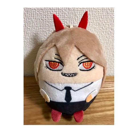 Chainsaw Manmakima Plushiedenji Keychainpower Plush Etsy