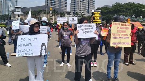 Aktivis Perempuan Gelar Aksi May Day Dan Tahun Kematian Marsinah