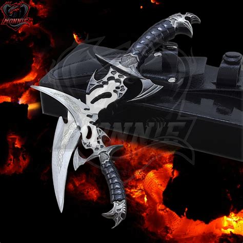 2pc Fantasy Claw Dagger Set Best Dagger For Huntingcampin Etsy