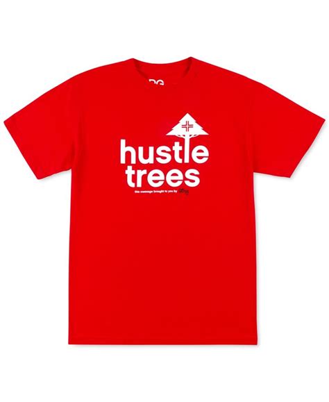 Lrg Mens Hustle Trees Graphic T Shirt And Reviews T Shirts Men