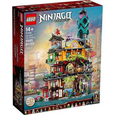 New Sealed Creased Box LEGO Ninjago Legacy 71741 Ninjago Garden City