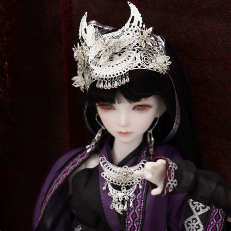 Resin Bjd Sd Ball Joint Dolls Cm Girl Full Set Folk Dress