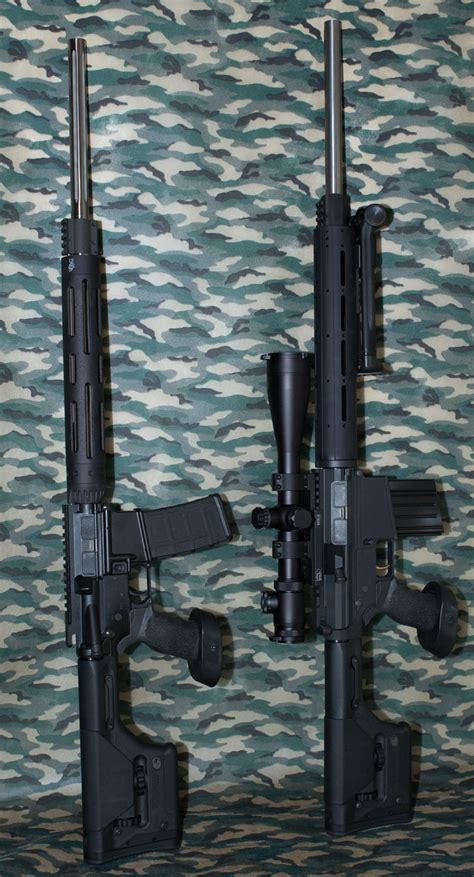 AR-15 versus DPMS LR-308 Visually - Black-Rifle.net