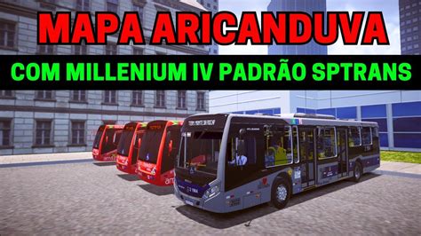 Gameplay Proton Bus Simulator Mapa Aricanduva Linha Millenium