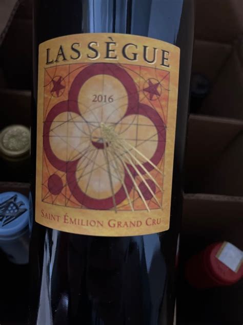 2016 Château Lassègue France Bordeaux Libournais St Émilion Grand