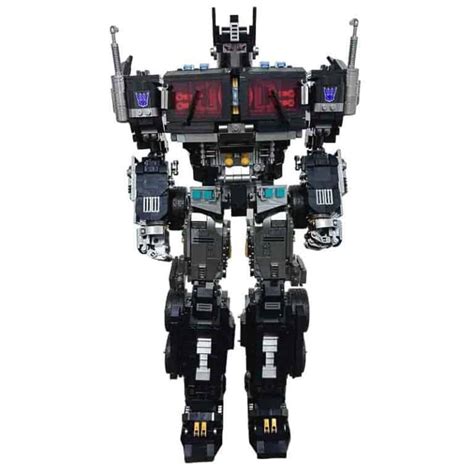 Transformers Optimus Prime Black Technic Ideas Creator God Of