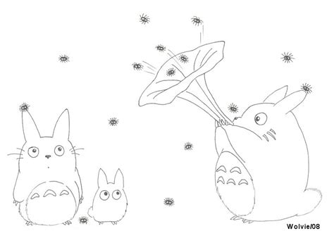 Cat Bus Totoro Coloring Pages