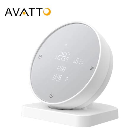 Avatto Wifi Tuya Smart Temperature Humidity Sensor Smart Home Connected