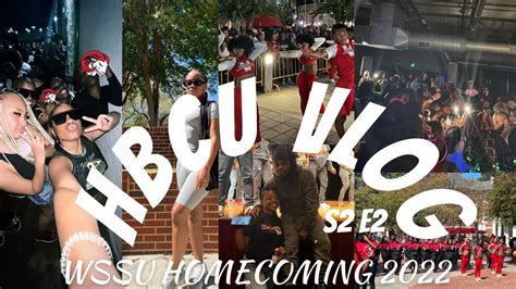 Hbcu Vlog S E Wssu Homecoming Ft Hurricane Ian Emanuel Hudson